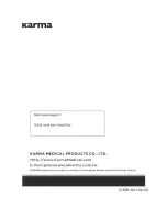 Предварительный просмотр 48 страницы Karma KM-8022 Series Manual