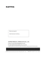 Предварительный просмотр 64 страницы Karma KP-10.3 Owner'S Manual