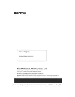 Предварительный просмотр 68 страницы Karma KP-31 Owner'S Manual