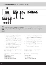 Предварительный просмотр 4 страницы Karma LED BAR72 Instruction Manual