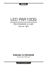 Karma LED PAR120Q Instruction Manual предпросмотр