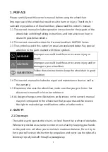 Preview for 8 page of Karma MVP 502 Series User Manual