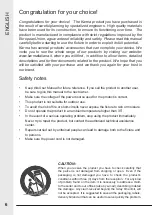 Preview for 6 page of Karma PA 2340BT Instruction Manual