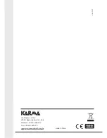 Предварительный просмотр 12 страницы Karma PA 8800 Instruction Manual