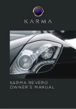 Preview for 1 page of Karma REVERO 2017 Owner'S Manual