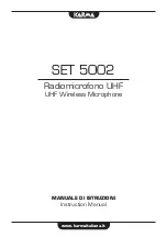 Karma SET 5002 Instruction Manual preview