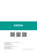 Preview for 40 page of Karma STAR Series User Manual