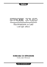 Предварительный просмотр 1 страницы Karma STROBE 37LED Instruction Manual