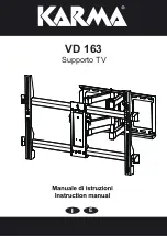 Karma VD 163 Instruction Manual preview