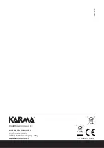 Preview for 20 page of Karma VISION 8 Instruction Manual