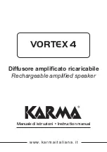 Karma VORTEX 4 Instruction Manual preview