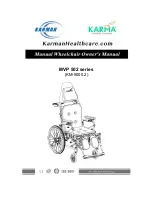 Karman Healthcare MVP 502 series Owner'S Manual preview