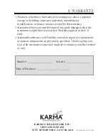 Preview for 12 page of Karman KM-1500F User Manual