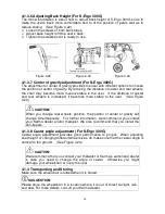 Предварительный просмотр 19 страницы Karman S-Ergo 300G Owner'S Manual