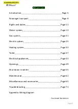 Preview for 3 page of Karmann-Mobil Dexter 580 2020 Operating Manual