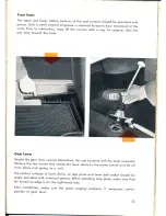 Preview for 35 page of Karmann Ghia 1956 Instruction Manual