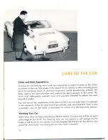 Preview for 38 page of Karmann Ghia 1956 Instruction Manual