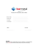 Preview for 5 page of KARMETAL KMT 400 KSA Operation Manual