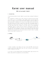 Karmi Wifi pet automatic feeder User Manual preview