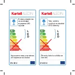 Предварительный просмотр 20 страницы Kartell Aledin Manual