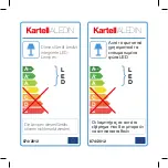 Предварительный просмотр 22 страницы Kartell Aledin Manual