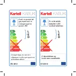 Предварительный просмотр 19 страницы Kartell KABUKI Manual