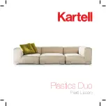 Kartell Plastics Duo Piero Lissoni Manual preview