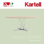 Kartell Viscount of Wood Assembly Instructions Manual предпросмотр