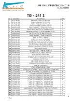 Preview for 24 page of Kartsana TG-241 Series Instruction Manual