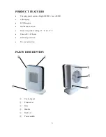 Preview for 5 page of KARUIZAWA KHE2016 User Manual