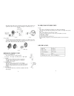 Предварительный просмотр 4 страницы KARUIZAWA KSF1613 User Manual