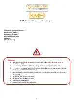 Предварительный просмотр 1 страницы KARVER KMH2 User Manual