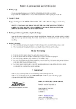 Preview for 8 page of KARVIN 4500 Service Instructions Manual