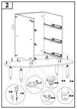 Предварительный просмотр 17 страницы KAS KAI Dresser Assembly Instructions Manual