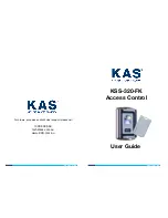 Предварительный просмотр 1 страницы KAS KSS-320-FK User Manual