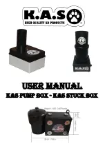 Preview for 1 page of KAS Pump Box User Manual