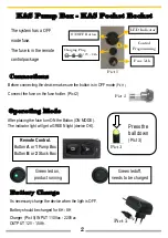 Preview for 2 page of KAS Pump Box User Manual