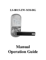 KAS Z-WAVE DIGITAL LOCK Manual Operation Manual preview