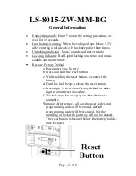 Preview for 2 page of KAS Z-WAVE DIGITAL LOCK Manual Operation Manual