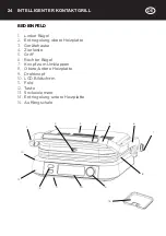 Предварительный просмотр 24 страницы Kasanova PRO SWO000020NOC Instruction Manual