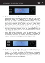 Предварительный просмотр 27 страницы Kasanova PRO SWO000020NOC Instruction Manual