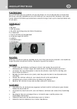 Preview for 20 page of Kasanova AEO000006NOC Instruction Manual