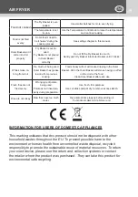 Preview for 19 page of Kasanova AEO000013NOC Instruction Manual