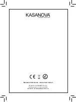 Предварительный просмотр 12 страницы Kasanova ARTIK SRI000001NOC Instruction Manual