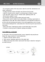 Preview for 11 page of Kasanova BELL'ARIA MAS020947 Instruction Manual