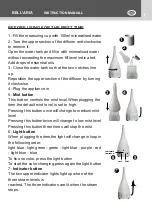 Preview for 7 page of Kasanova Bell'aria MAS020948 Instruction Manual