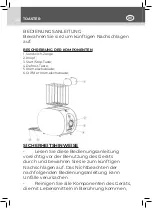 Preview for 20 page of Kasanova EVR000001NOC Instruction Manual