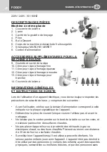 Preview for 20 page of Kasanova FOODY ZHU000004NOC Instruction Manual