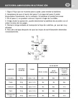 Preview for 57 page of Kasanova HGK000002NOC Instruction Manual