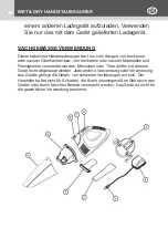 Предварительный просмотр 26 страницы Kasanova HWK000006NOC Instruction Manual